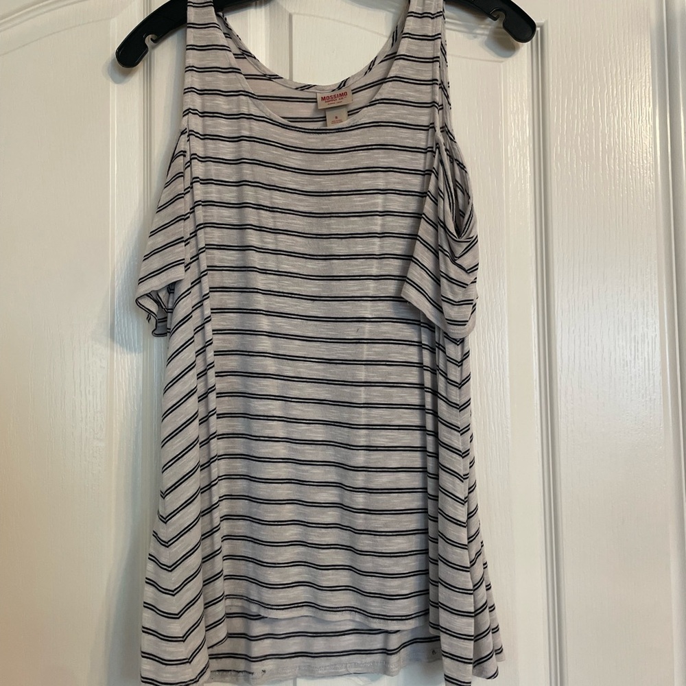 Mossimo Off the Shoulder Striped Top